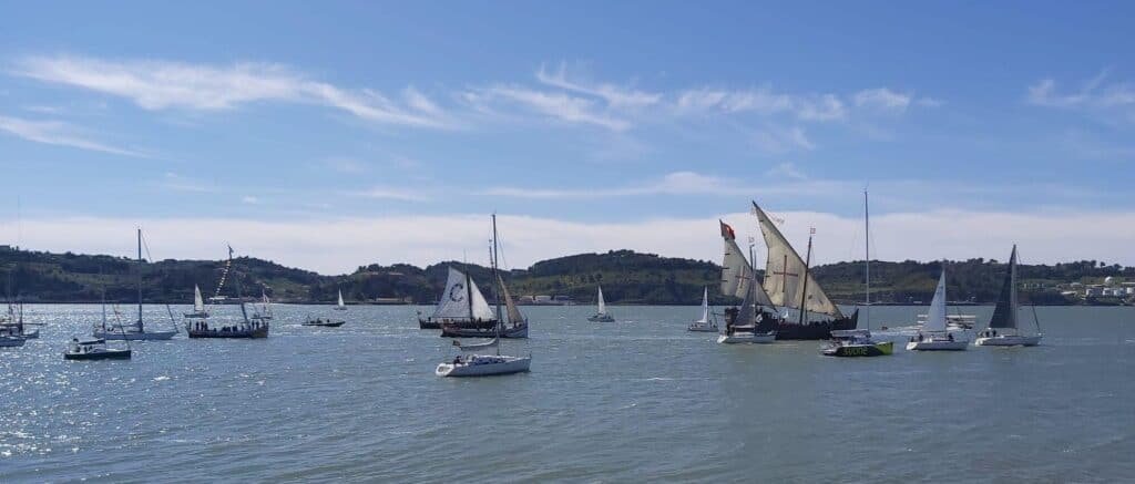 Barcos no Tejo