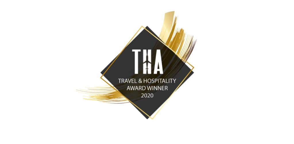 Logotipo Conquista do Travel & Hospitality Award 2020